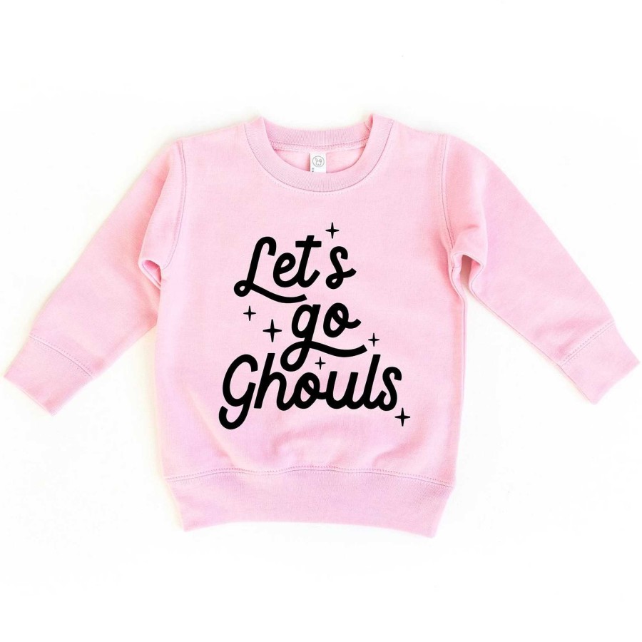 Girl Benny & Ray Apparel | Let'S Go Ghouls Toddler Graphic Sweatshirt, Pink