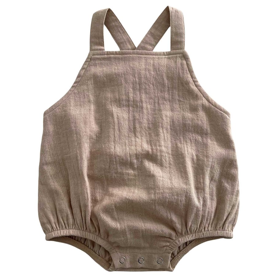 Boy SIIX Collection | Sand / Organic August Sunsuit