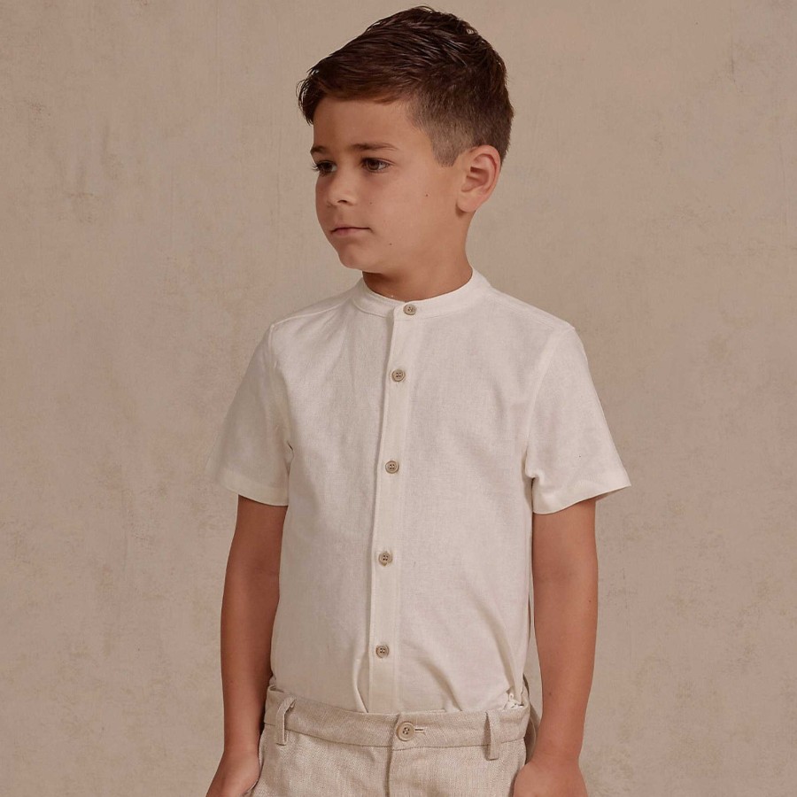 Boy Noralee | Archie Shirt, Ivory