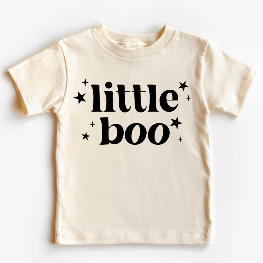 Boy Benny & Ray Apparel | Kid'S Graphic Short Sleeve Tee, Little Boo / Natural