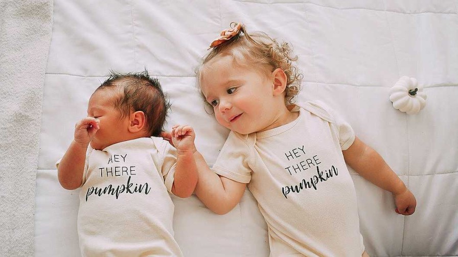 Girl Archer & Ella | Graphic Bodysuit, Hey There Pumpkin