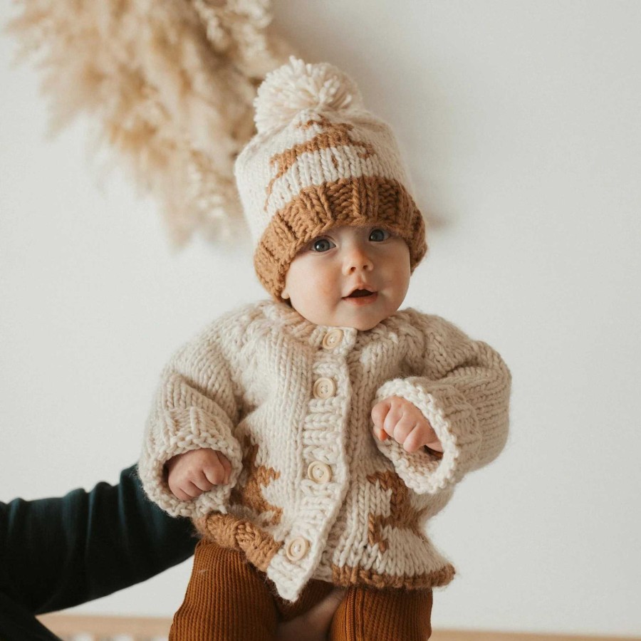 Boy Huggalugs | Oh Deer Cardigan Knit Sweater