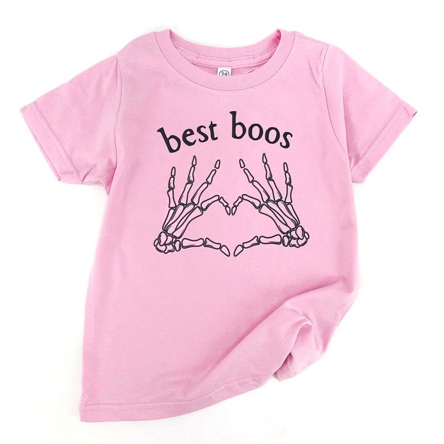 Girl The Wishing Elephant | Best Boos Kids Tee, Pink