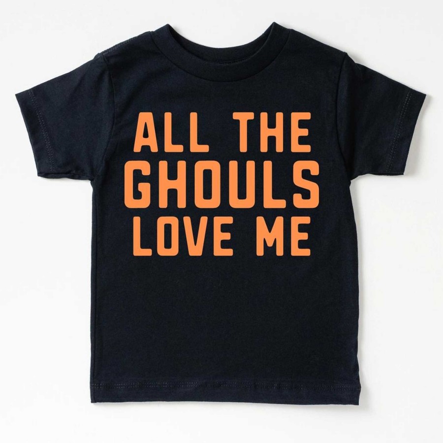 Boy Benny & Ray Apparel | Kid'S Graphic Short Sleeve Tee, All The Ghouls Love Me / Black