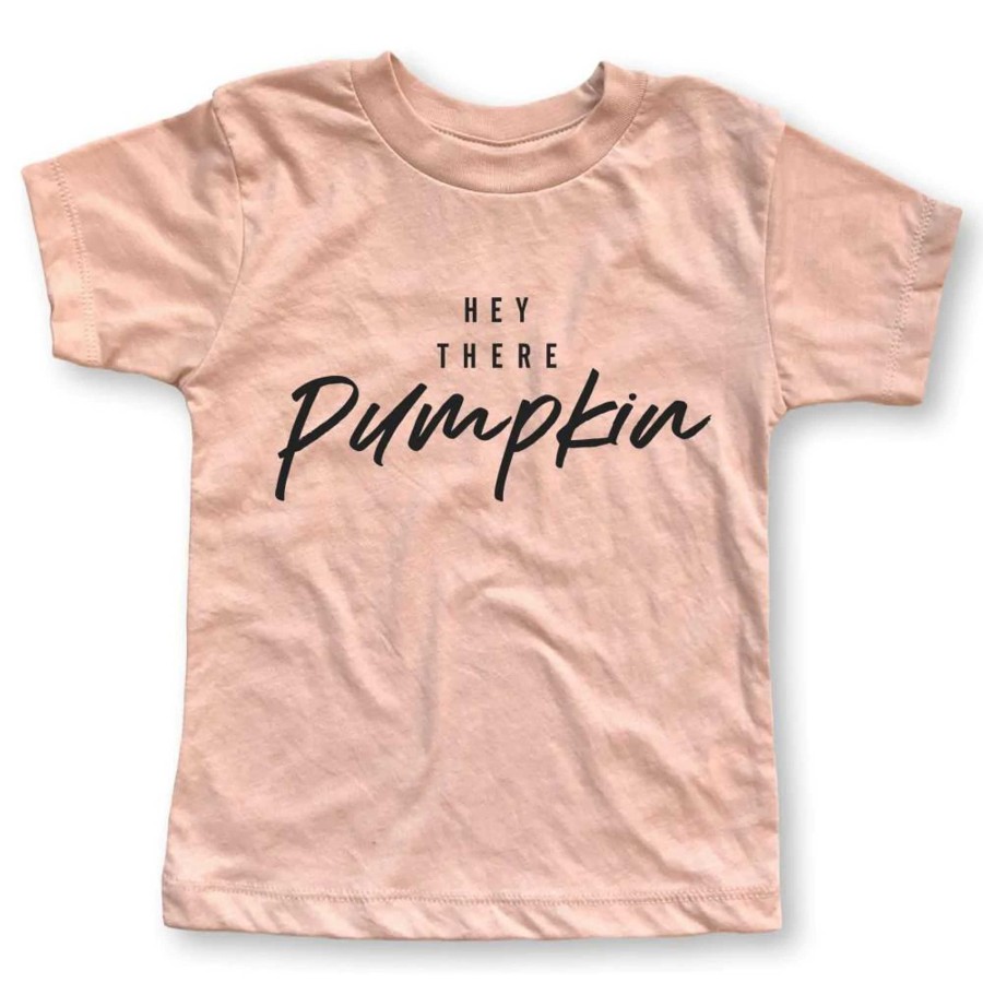 Girl Rivet Apparel Co. | Short Sleeve Tee, Hey There Pumpkin