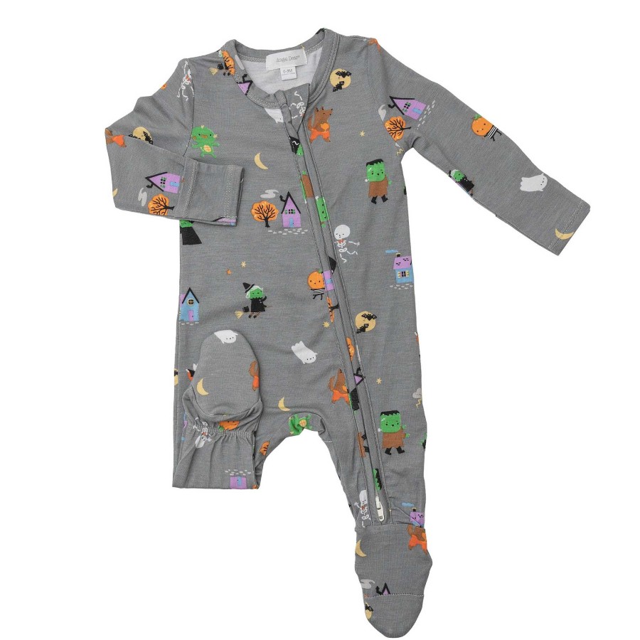 Boy Angel Dear | Zip Footie, Lil Monsters