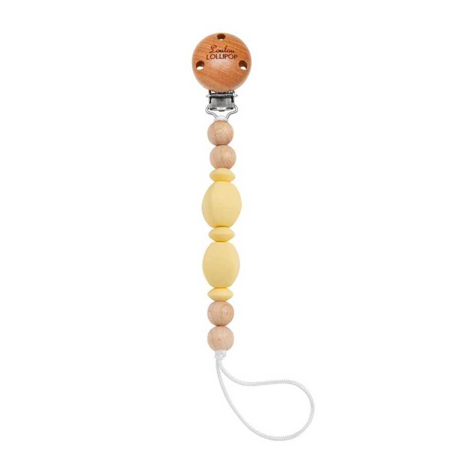 Baby Stuff Loulou LOLLIPOP Pacifier Clips | Soleil Pacifier Clip, Sun