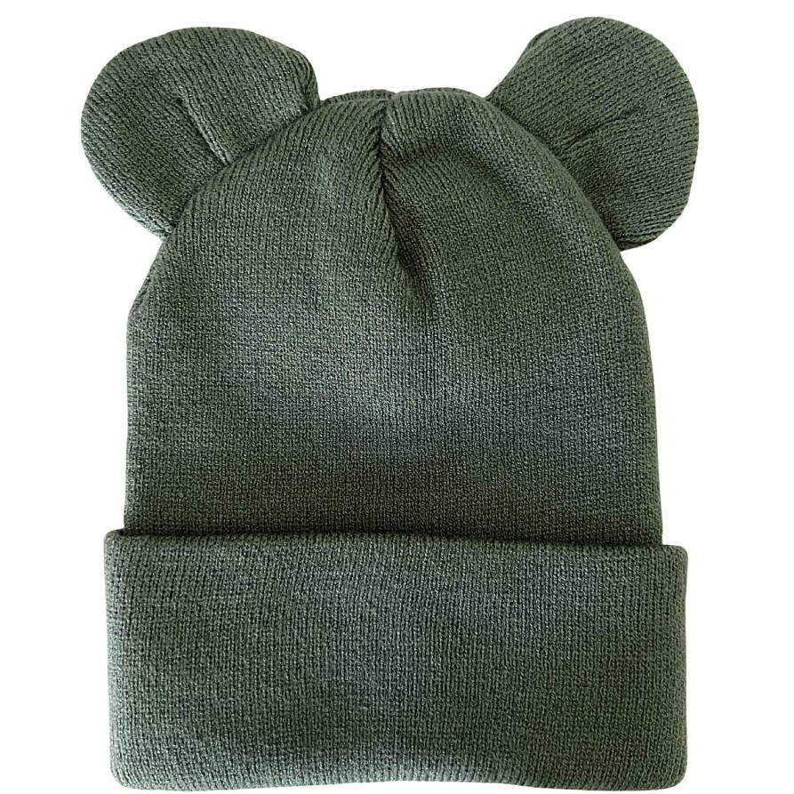 Accessories SpearmintLOVE | Baby'S First Hat, Fern Bear