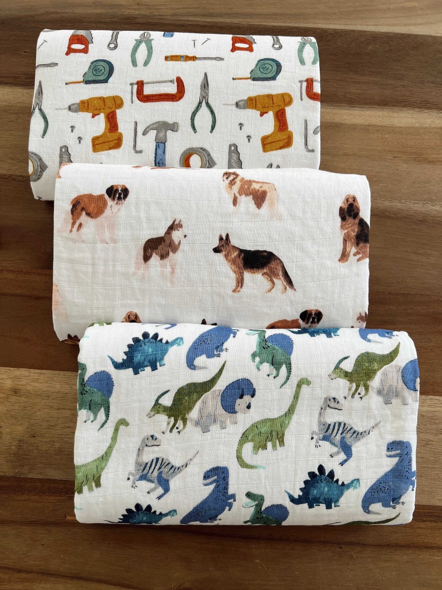 Baby Stuff Angel Dear | Muslin Swaddle, Big Dogs