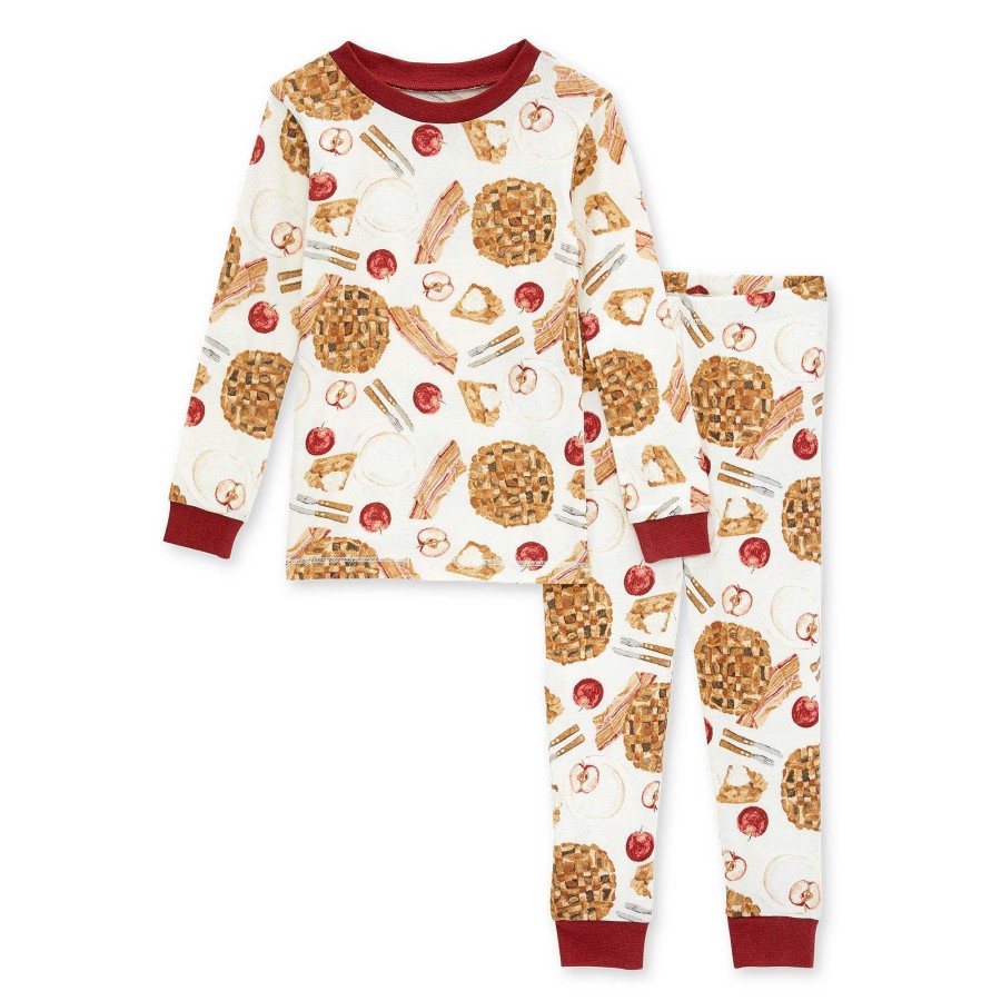 Girl Burt's Bees Baby | Organic 2-Piece Pajama Set, Apple Of My Pie