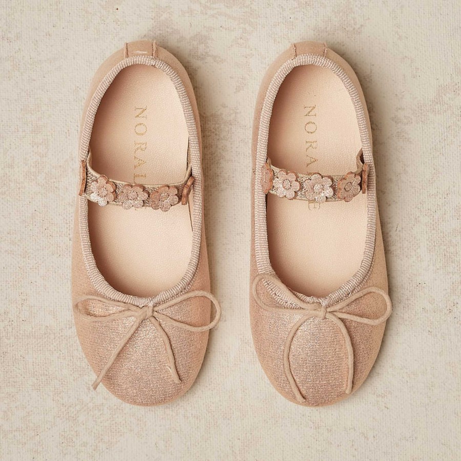 Accessories Noralee | Ballet Flats, Antique Metallic