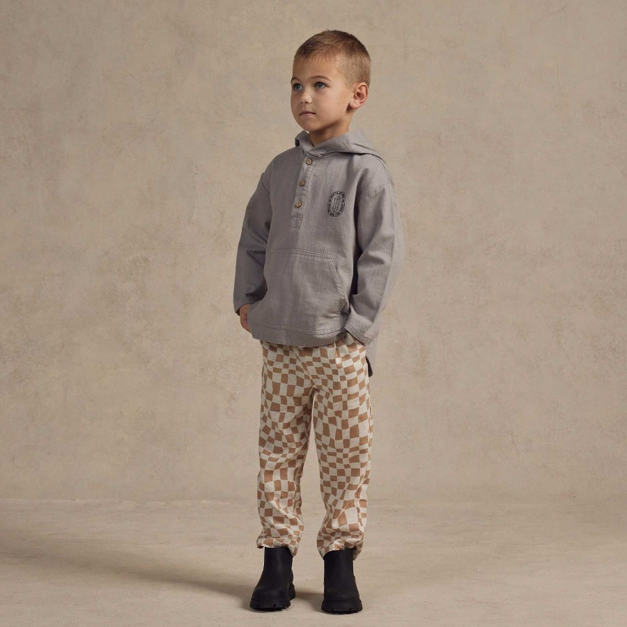 Boy Rylee & Cru | Rylee & Cru Ryder Pant, Sand Check