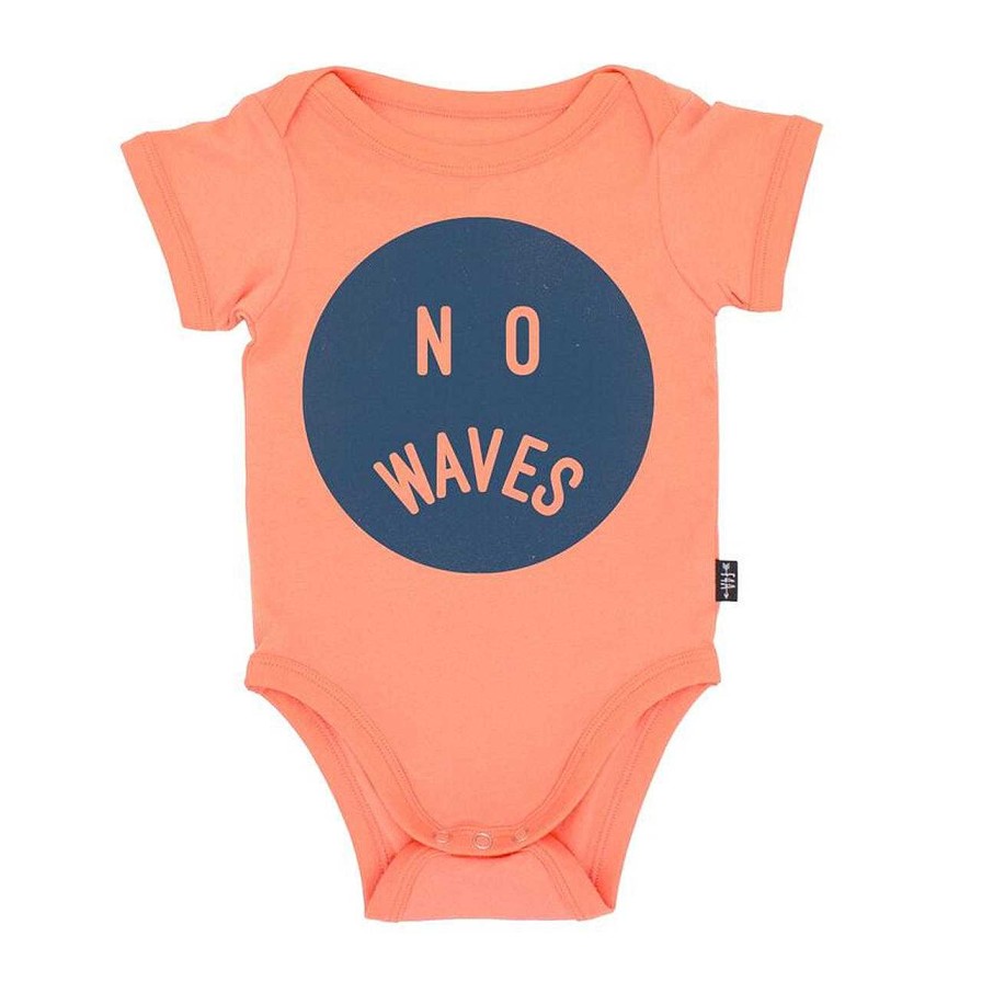 Girl Feather 4 Arrow | Graphic Bodysuit, No Waves Coral