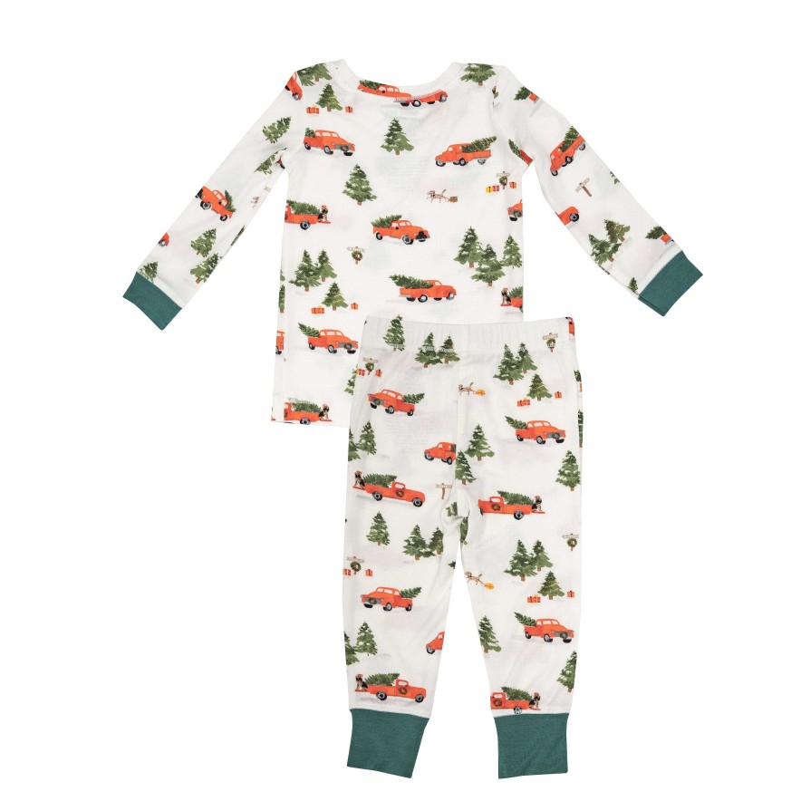 Boy Angel Dear | 2-Piece Lounge Wear Set, Vintage Red Truck