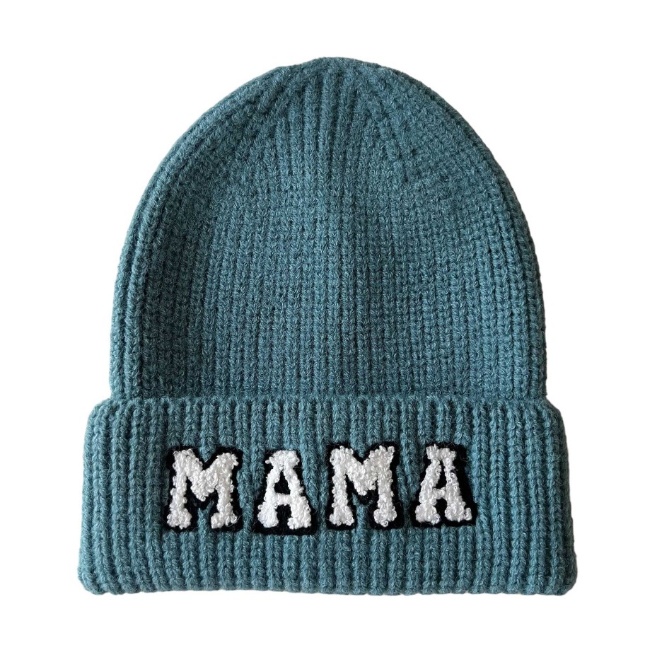 Accessories SpearmintLOVE | Mama Knit Hat, French Blue