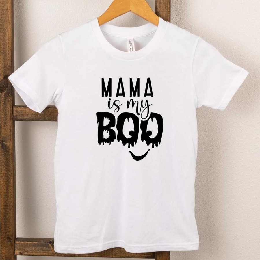 Boy The Juniper Shop | Mama Is My Boo Short Sleeve Graphic Tee, White