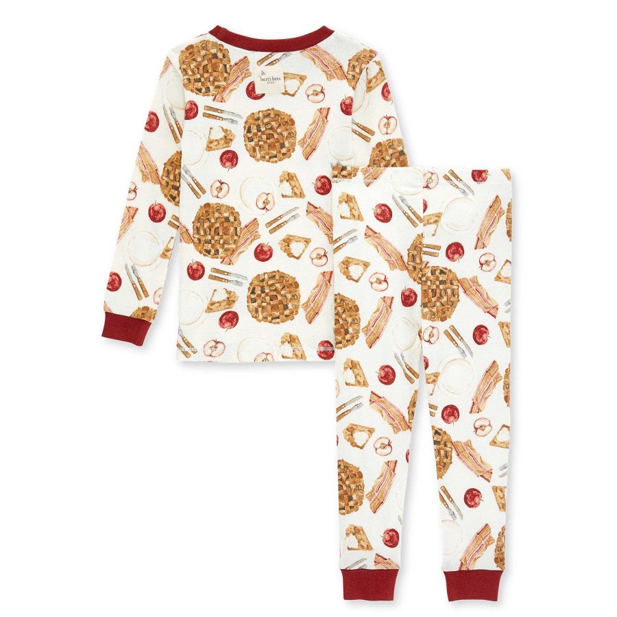 Girl Burt's Bees Baby | Organic 2-Piece Pajama Set, Apple Of My Pie