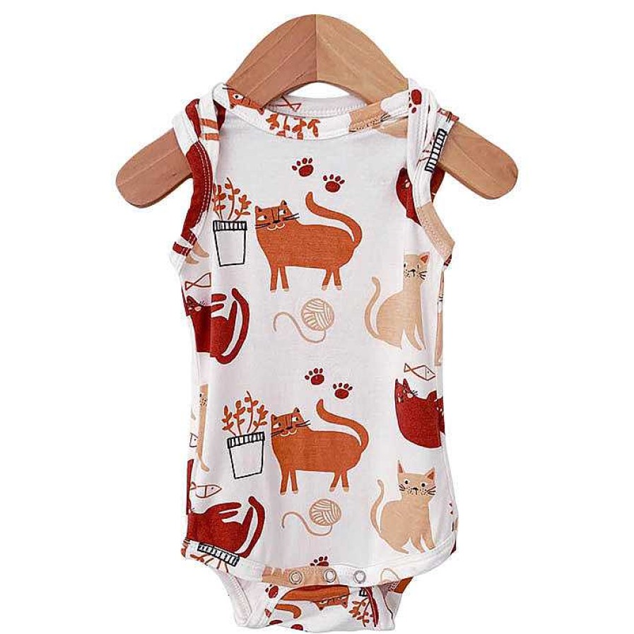 Girl SpearmintLOVE | Sleeveless Bodysuit, Cats