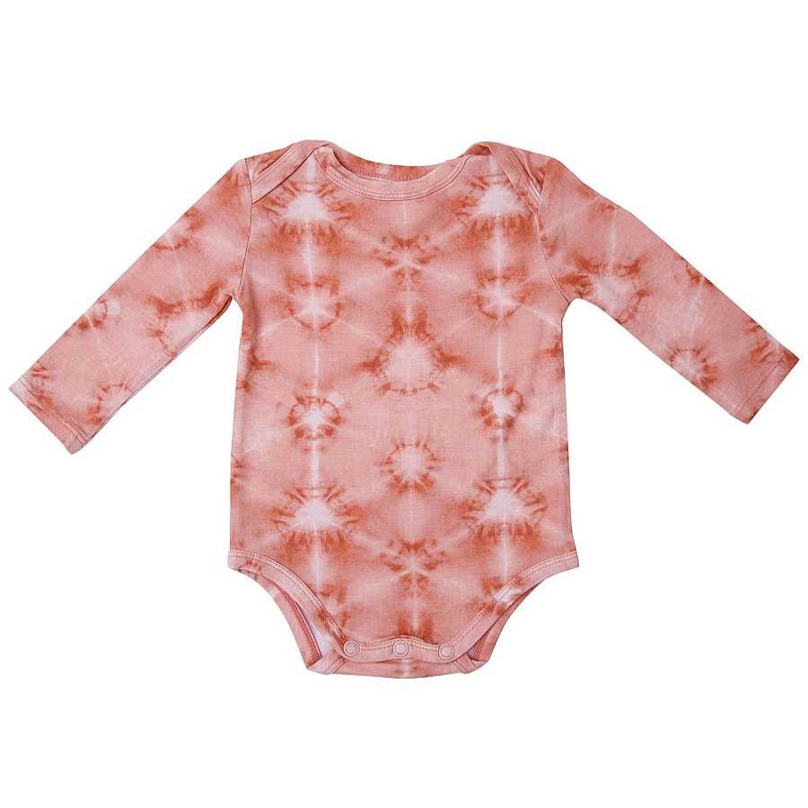 Girl Angel Dear x SpearmintLOVE | Long Sleeve Bodysuit, Southwest Shibori