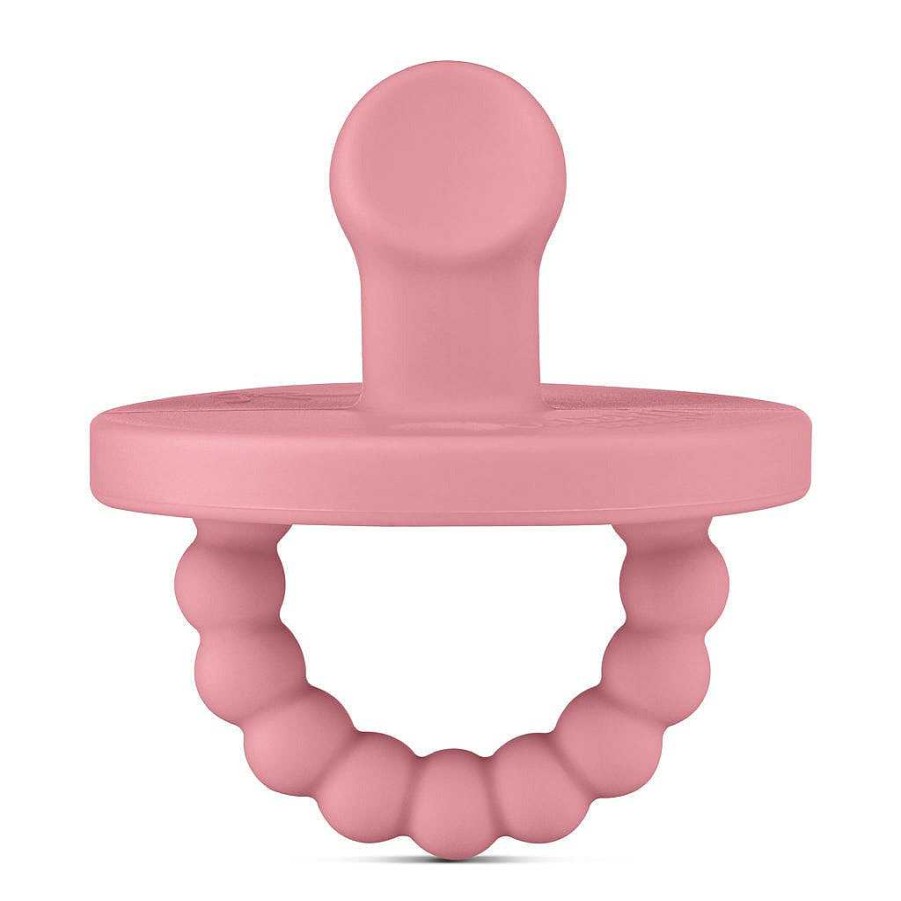 Baby Stuff Ryan & Rose | Cutie Pat Slant Pacifier, Rose