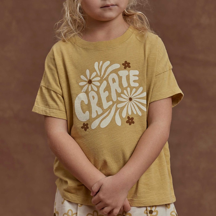 Girl Rylee & Cru | Rylee & Cru Boxy Tee, Create