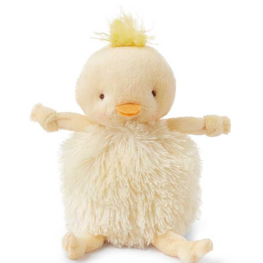 Baby Stuff Bunnies By The Bay Toy Animals | Plush Roly Poly Peep, Yellow Chick