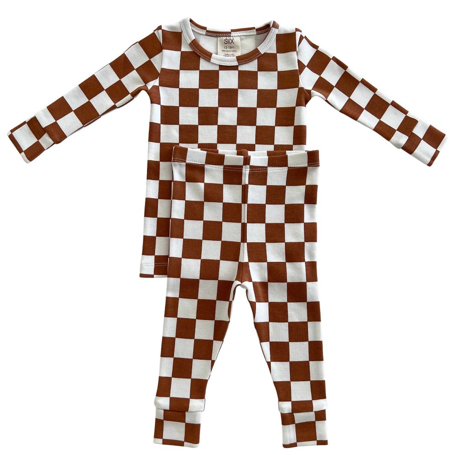 Boy SIIX Collection | Stracciatella Checkerboard / Organic 2-Piece Set