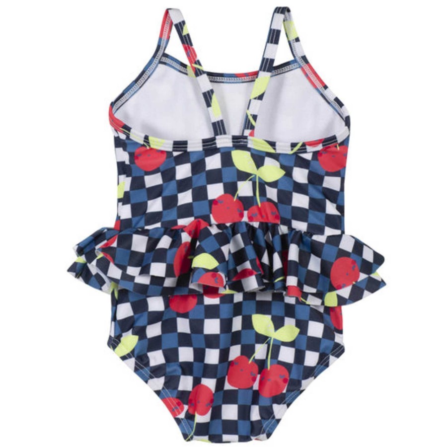 Girl Gerber Childrenswear | One Piece Swimsuit , Cherry