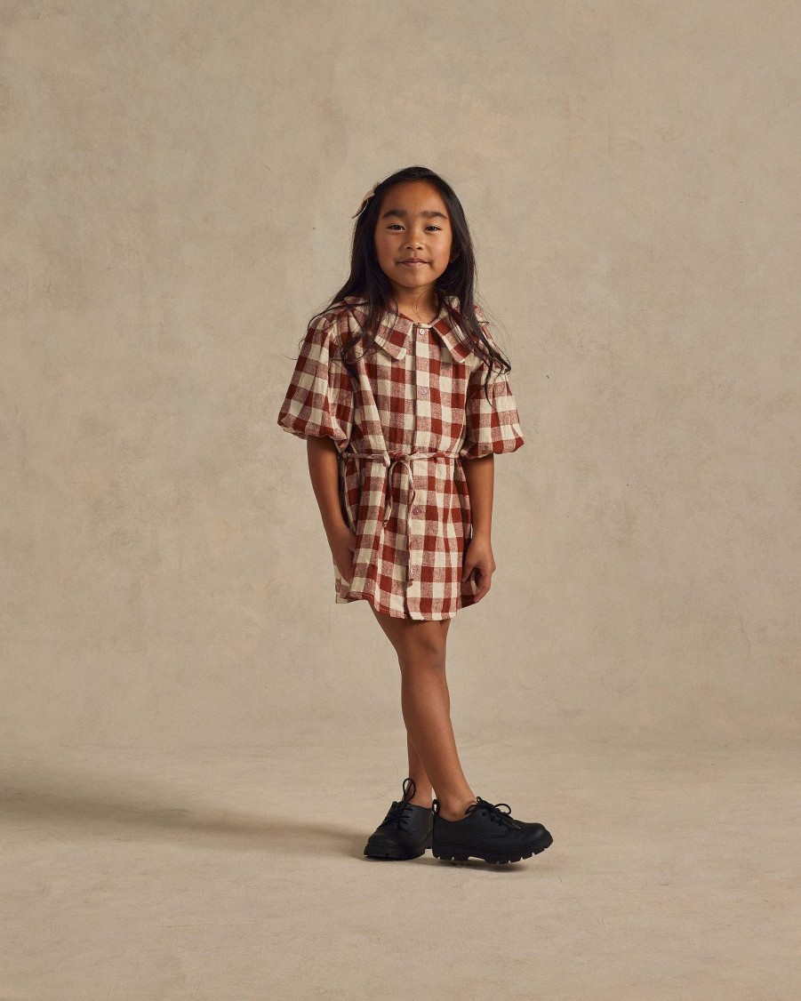 Girl Rylee & Cru | Rylee & Cru Olive Dress, Ruby Plaid