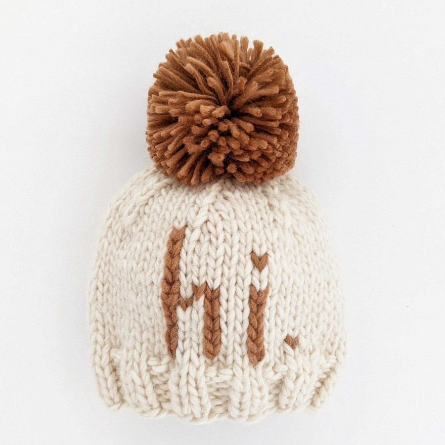 Accessories Huggalugs | Hi. Knit Beanie, Pecan