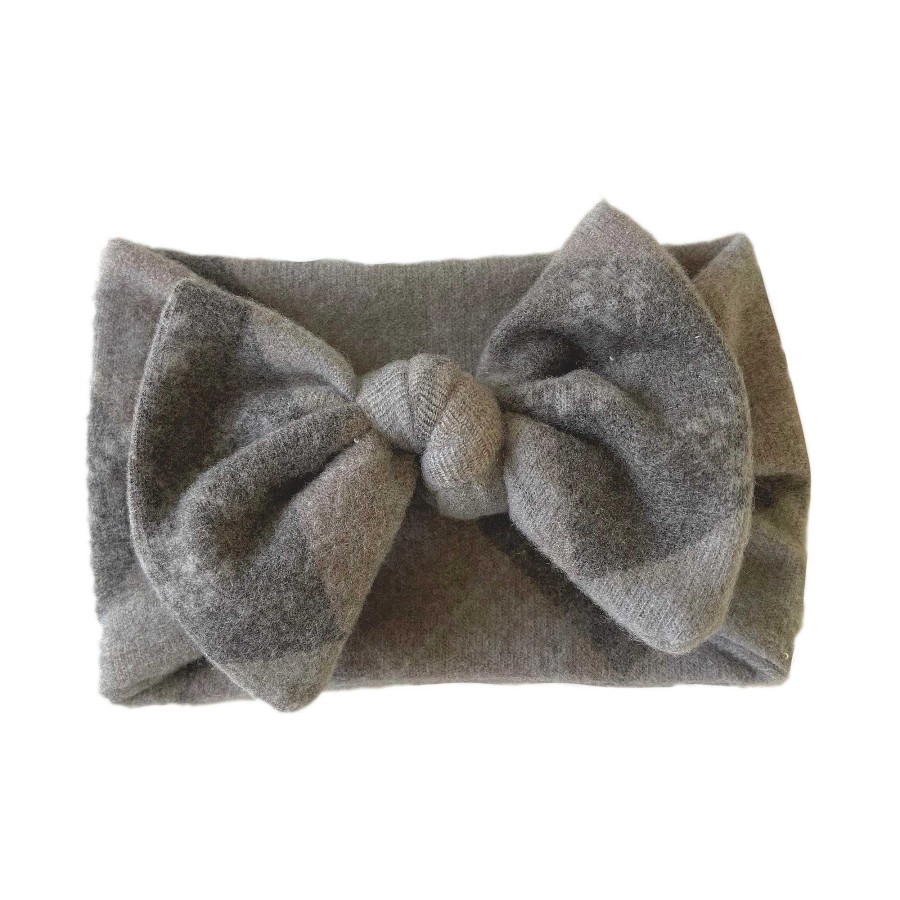 Girl Colty Creek | Bow Headband, Neutral Diamond