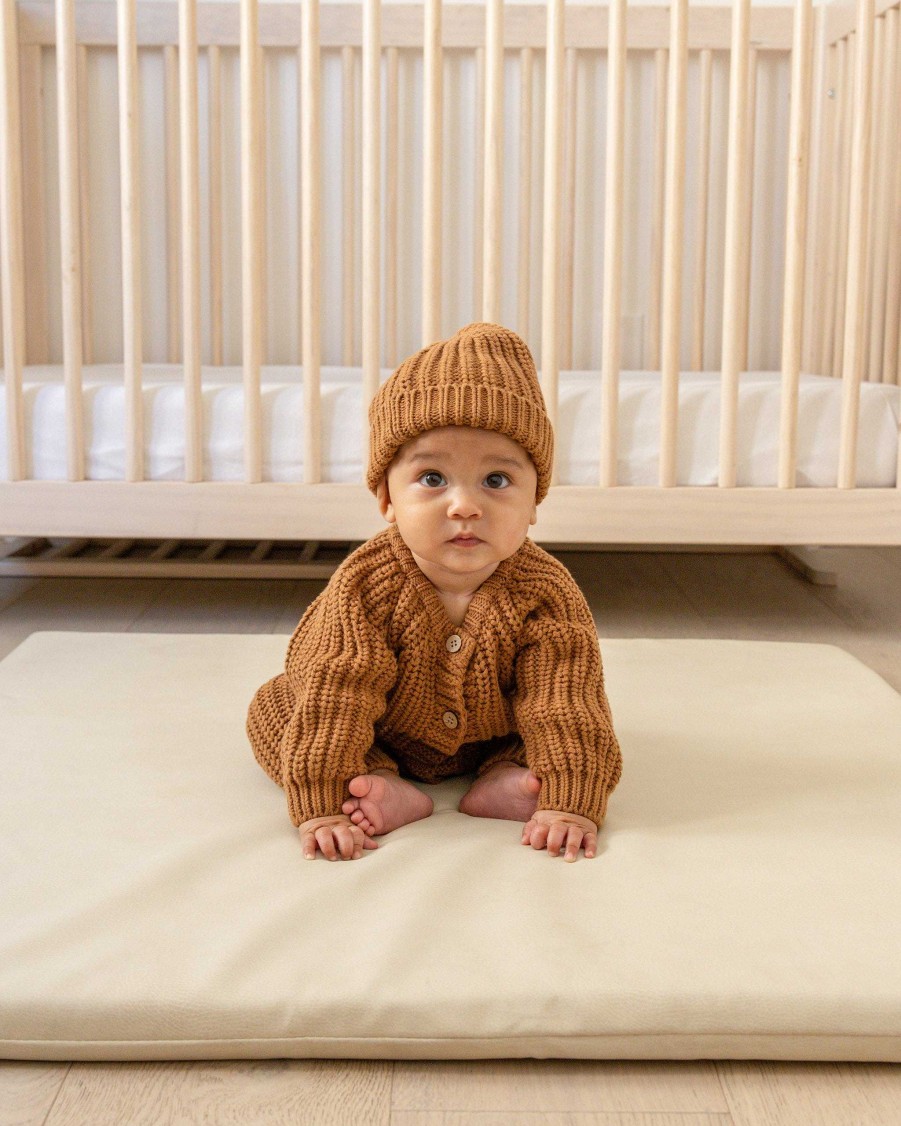 Girl Quincy Mae | Chunky Knit Jumpsuit, Cinnamon