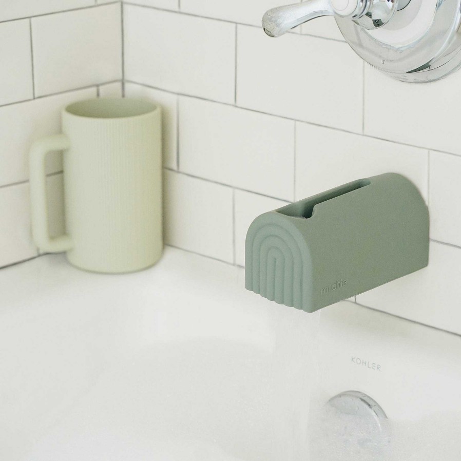 Baby Stuff mushie | Spout Cover, Cambridge Blue