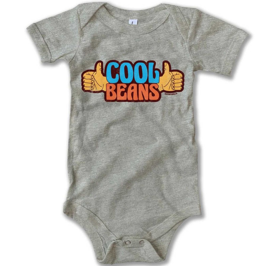 Boy Rivet Apparel Co. | Short Sleeve Bodysuit, Cool Beans