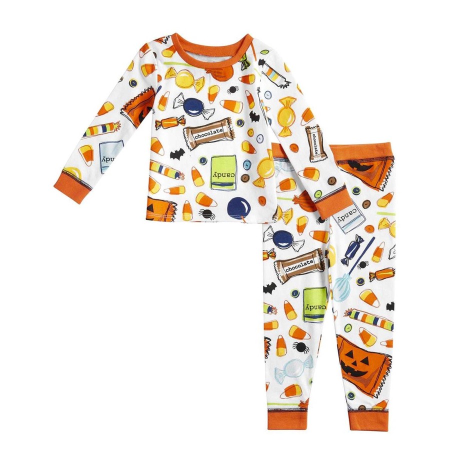 Boy Mud Pie | 2-Piece Pajama Set, Halloween Candy