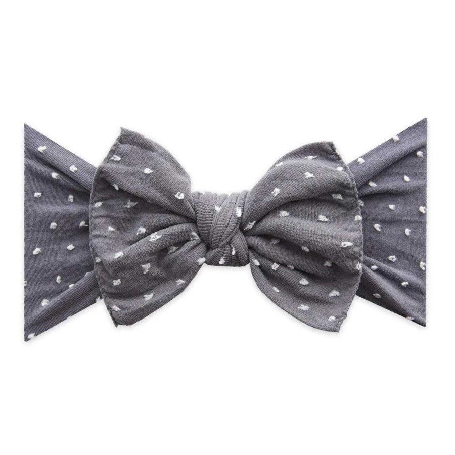 Girl Baby Bling Bows | Knot Bow, Shabby Storm Dot