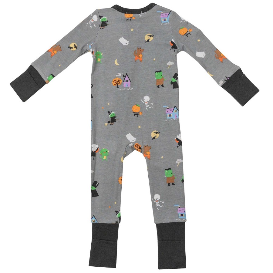 Boy Angel Dear | 2 Way Zip Romper, Lil Monsters