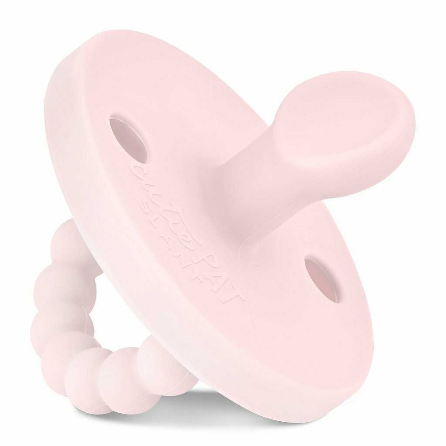 Baby Stuff Ryan & Rose | Cutie Pat Slant Pacifier, Pink