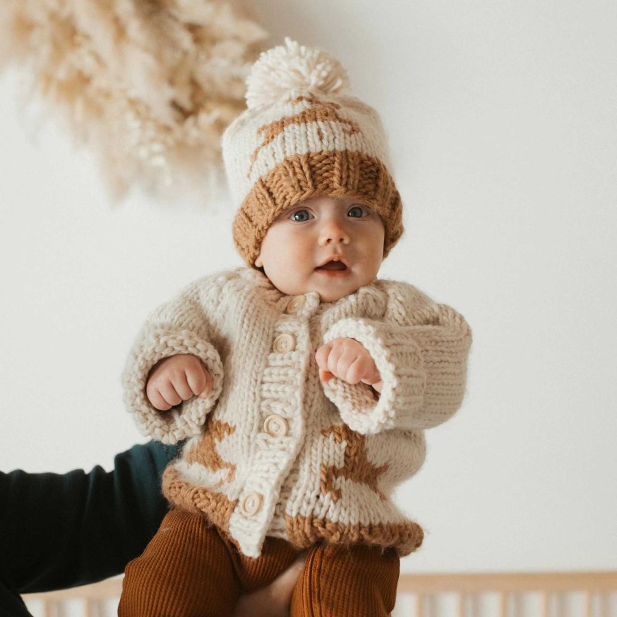 Boy Huggalugs | Oh Deer Cardigan Knit Sweater