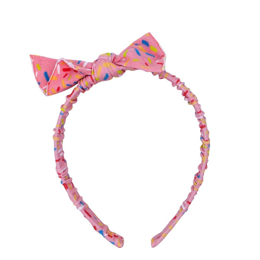 Girl Baby Bling Bows | Printed Tied Hard Headband, Birthday 22