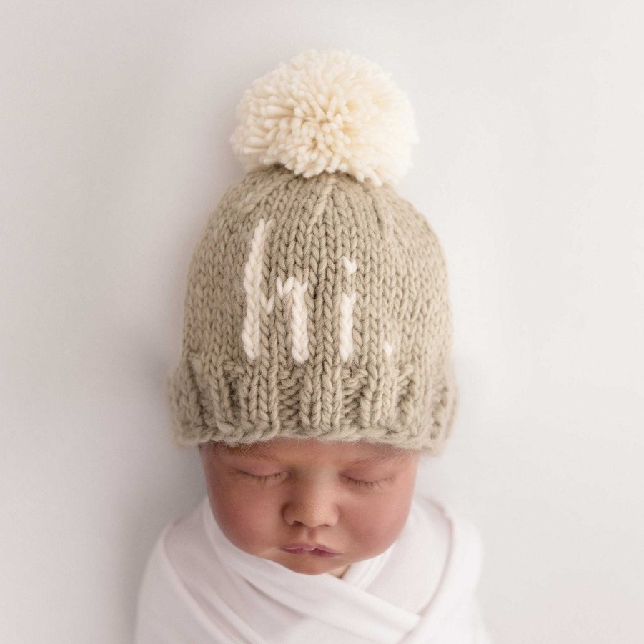 Accessories Huggalugs | Hi. Knit Beanie, Pebble