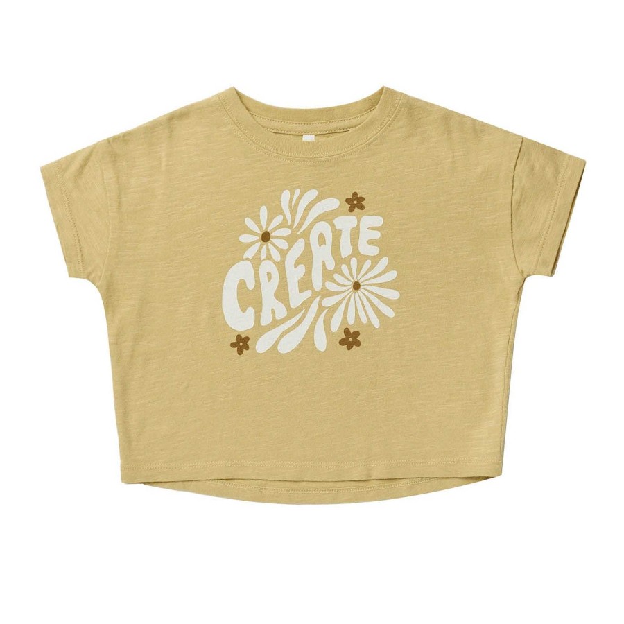 Girl Rylee & Cru | Rylee & Cru Boxy Tee, Create