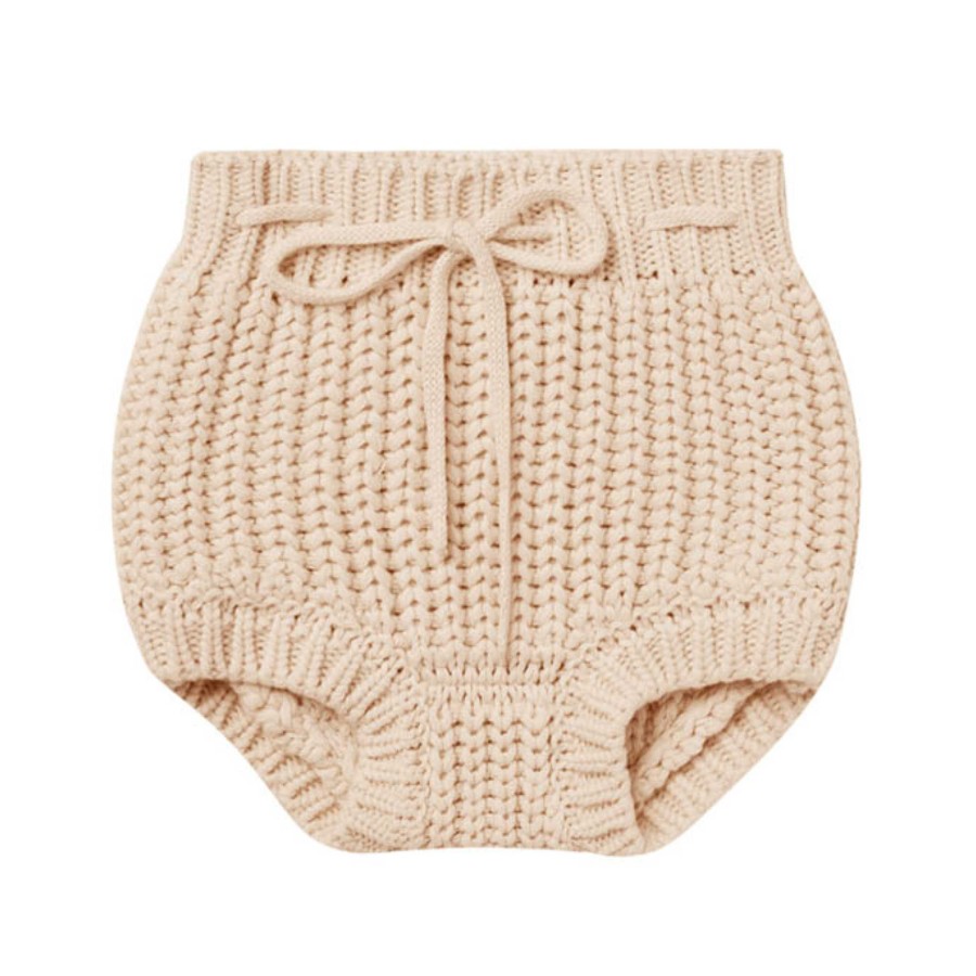 Boy Quincy Mae | Knit Tie Bloomer, Shell