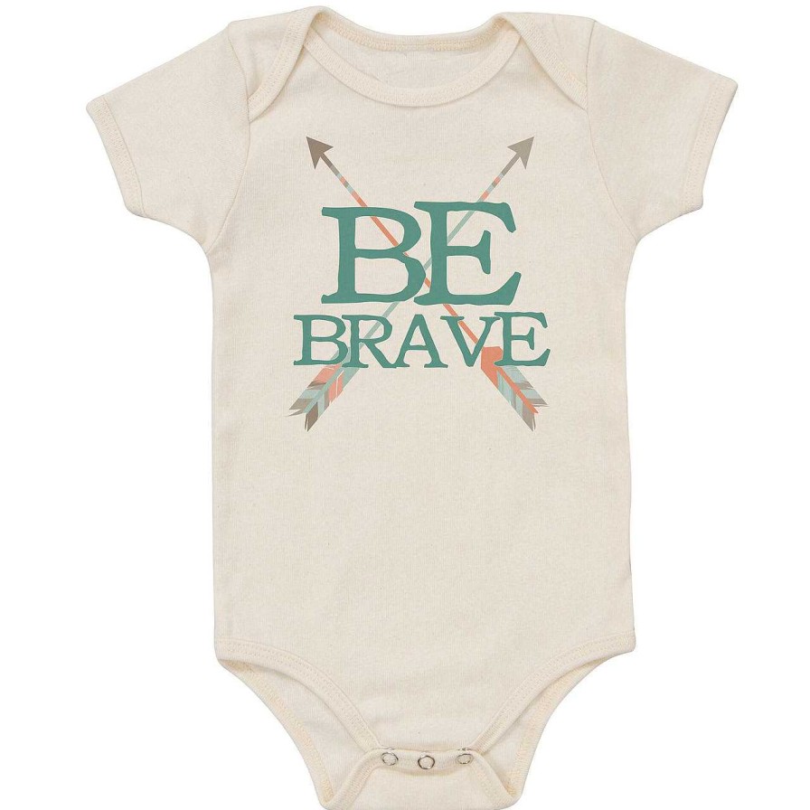 Girl morado designs | Organic Cotton Bodysuit, Be Brave