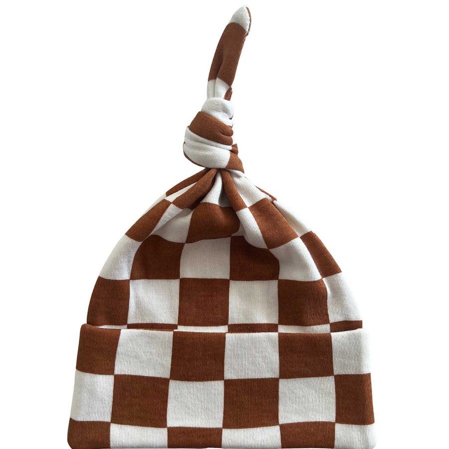 Boy SIIX Collection | Stracciatella Checkerboard / Organic Beanie