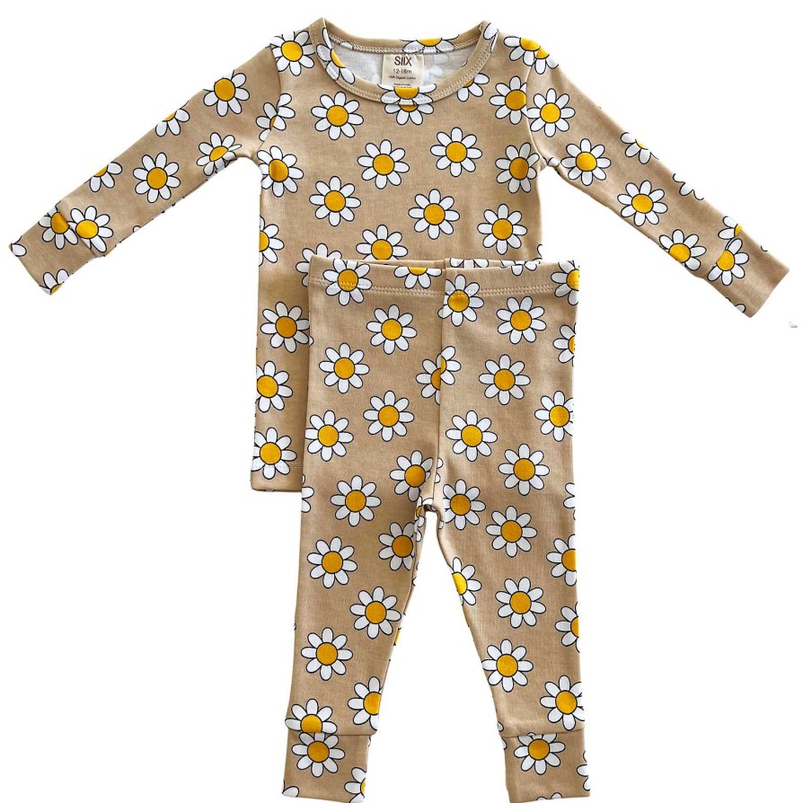 Girl SIIX Collection | Daisy Pop Biscotti / Organic 2-Piece Set