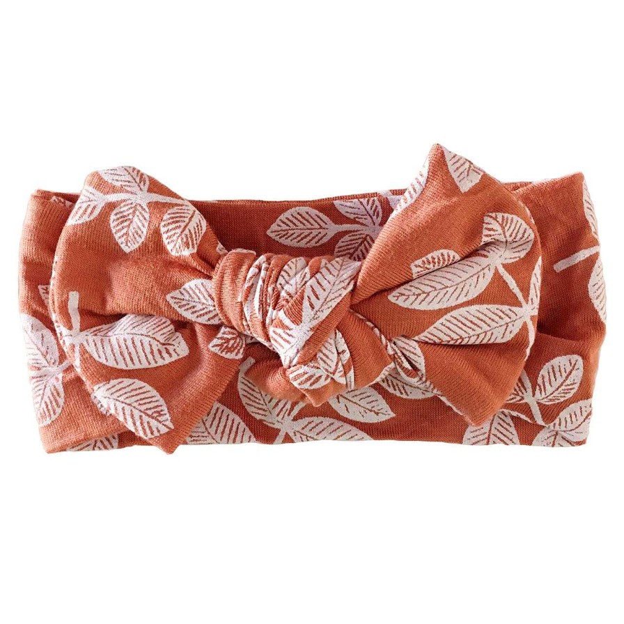 Girl SpearmintLOVE | Knot Bow, Rust Fern