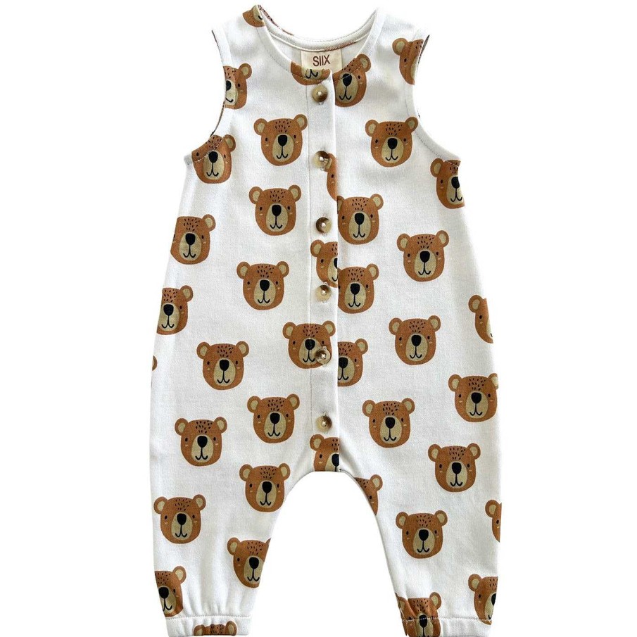 Boy SIIX Collection | Baby Bear / Organic Bay Jumpsuit