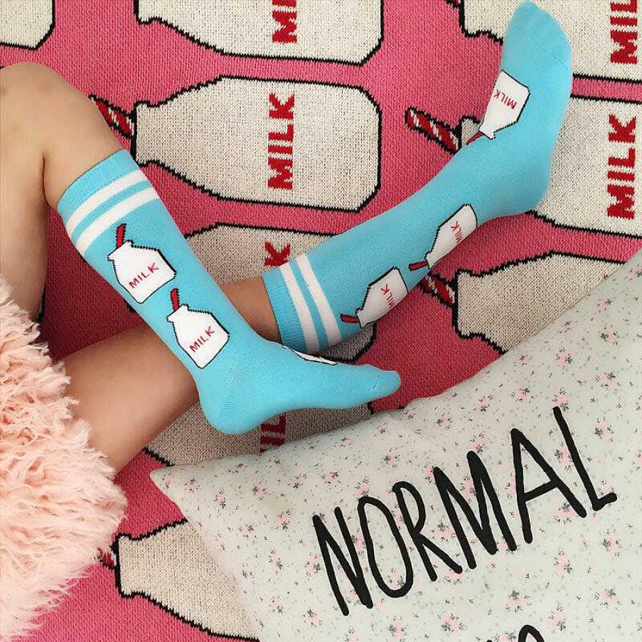 Accessories SpearmintLOVE | Spearmintlove Milk Socks, 7-9 Yr.