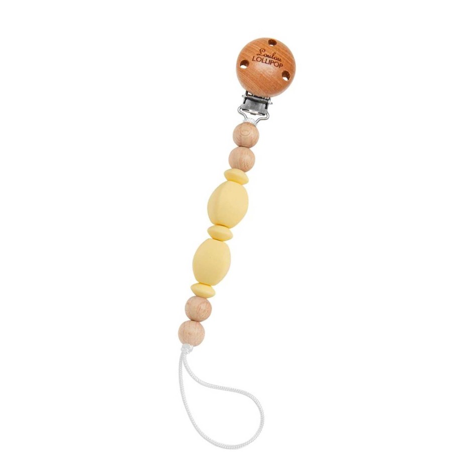 Baby Stuff Loulou LOLLIPOP Pacifier Clips | Soleil Pacifier Clip, Sun